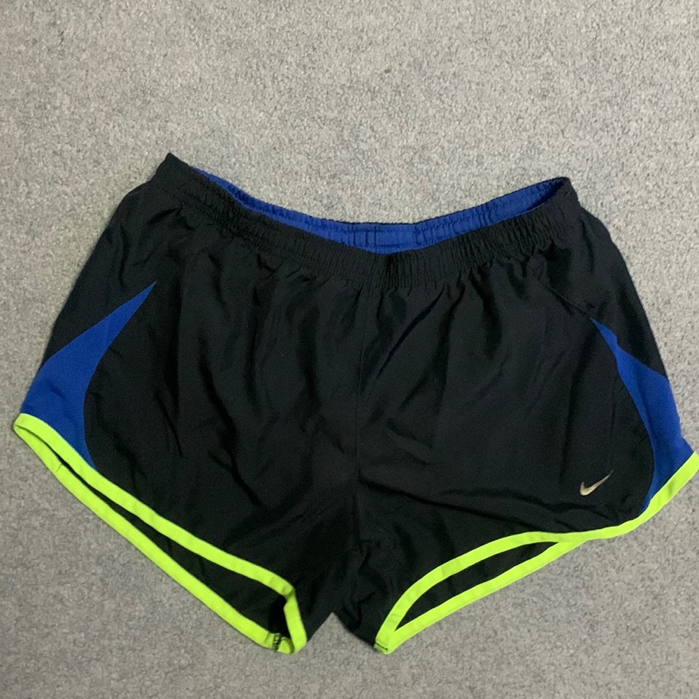 Black/Blue Nike Athletic Shorts (w/liner)